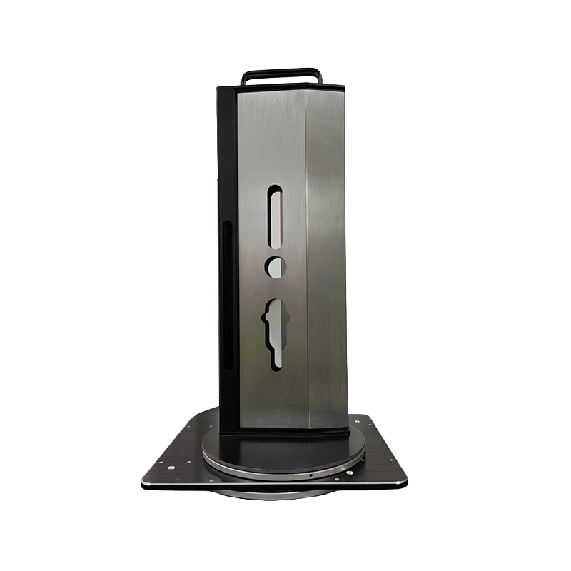 Kommersiellt Silver Lock Display Stand